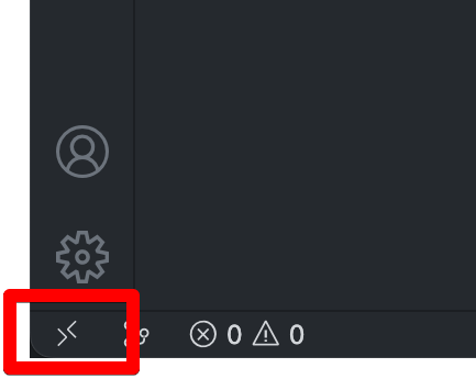 VS Code connection